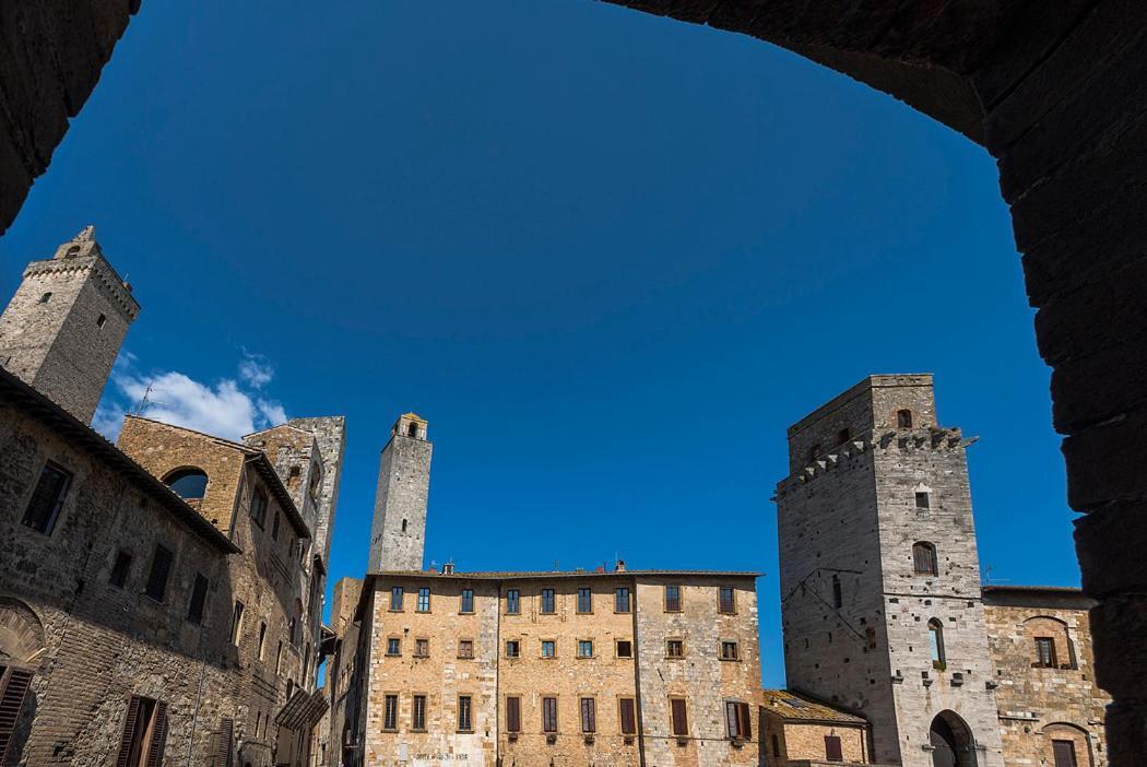 Medieval Palazzo Becci Сан Джиминяно Екстериор снимка